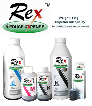 Rex bottled ink